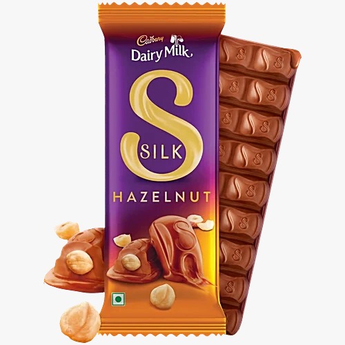 Cadbury Dairy Milk Silk Hazelnut Chocolate Bar, 54 g